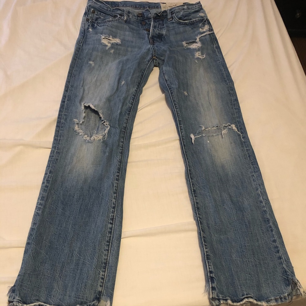 Hollister Jeans low rise boot